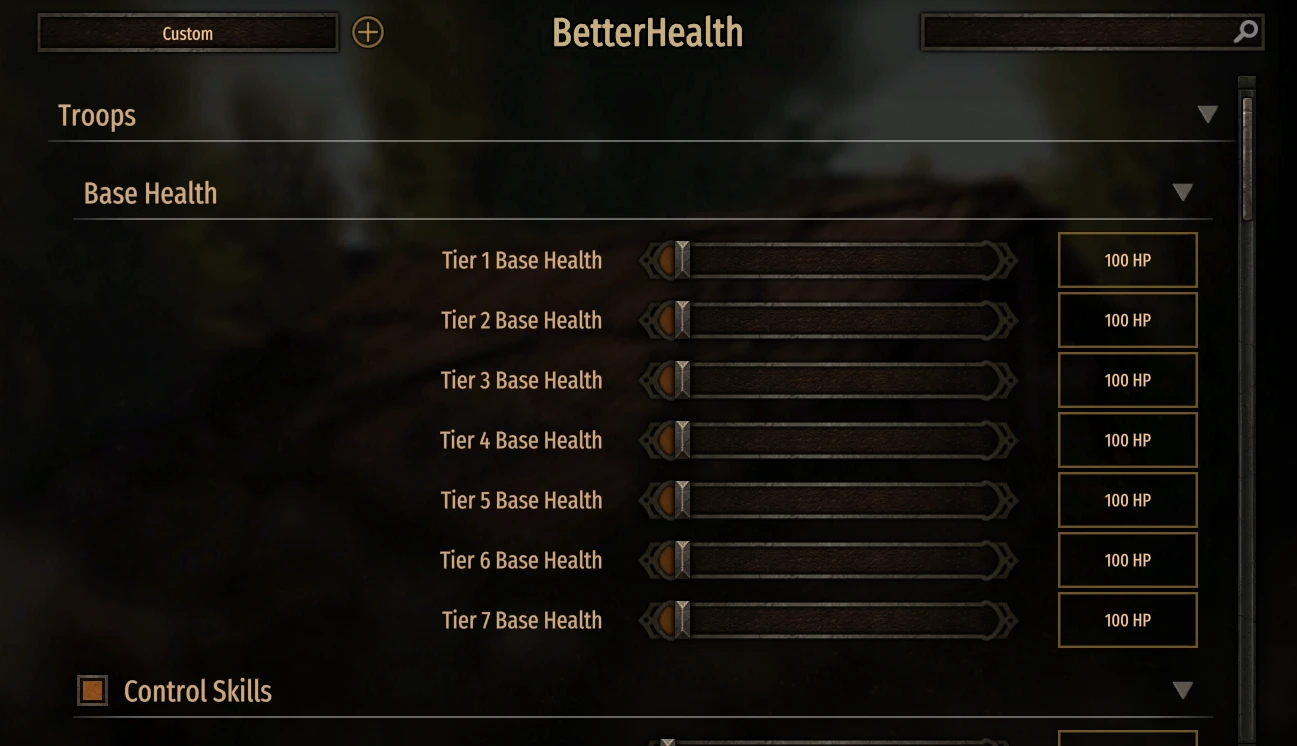 Mount & Blade 2: Bannerlord "Лучшее здоровье"