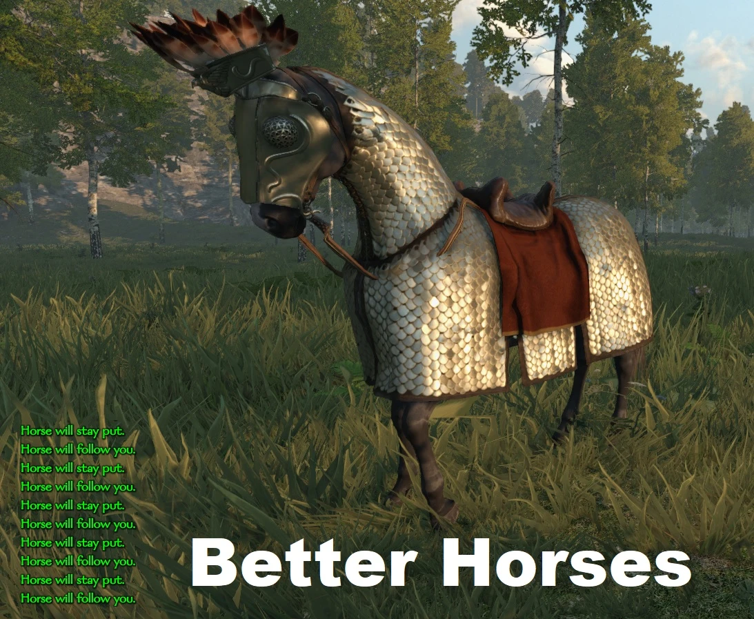 Mount & Blade 2: Bannerlord "Лучшие лошади"