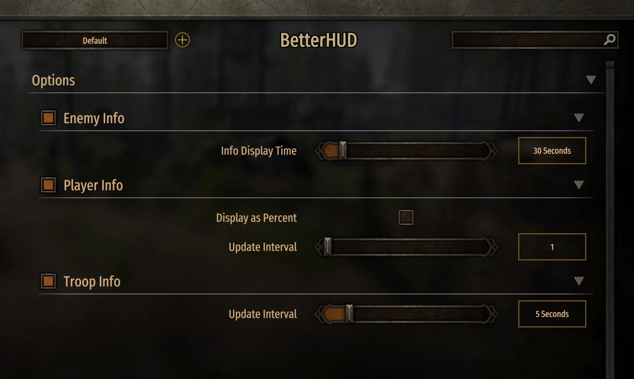 Mount & Blade 2: Bannerlord "Лучший интерфейс"
