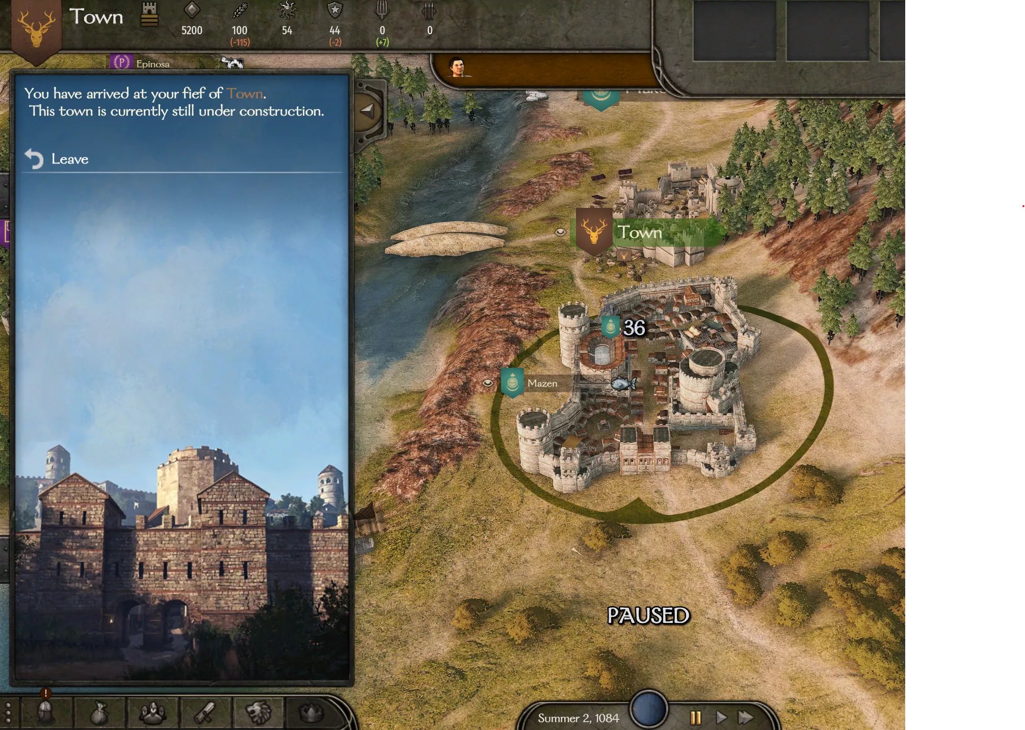 Mount & Blade 2: Bannerlord "Строительство своих замков и городов"