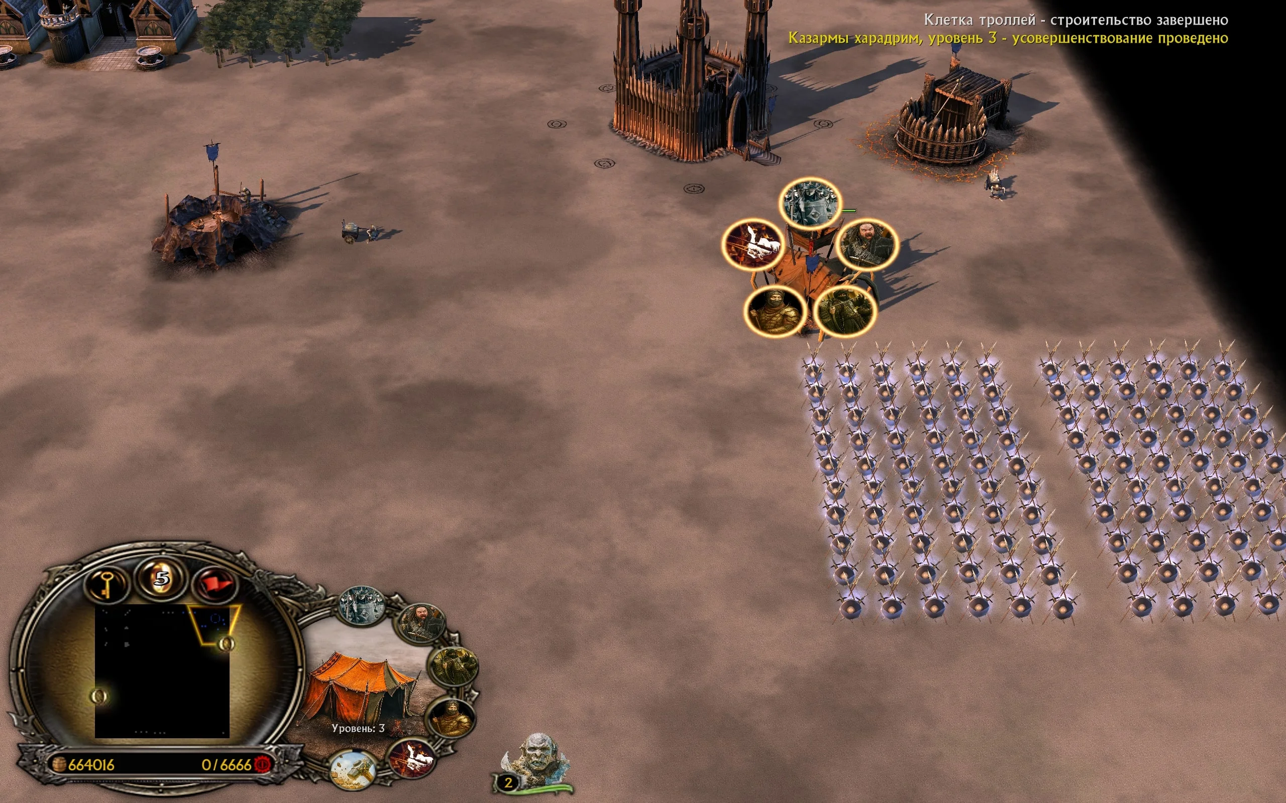 The Rise of the Witch-king "Увеличенная прочность зданий и особенности некоторых героев и войск во фракциях"