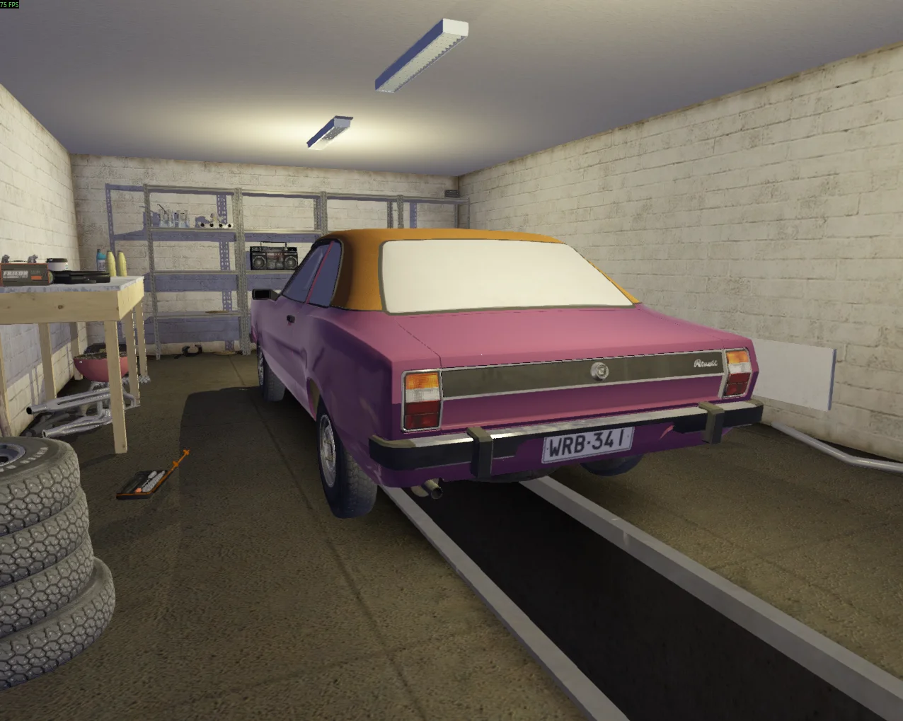 My Winter Car "Сохранение - собранный стоковый люксовый SLX 1974 года