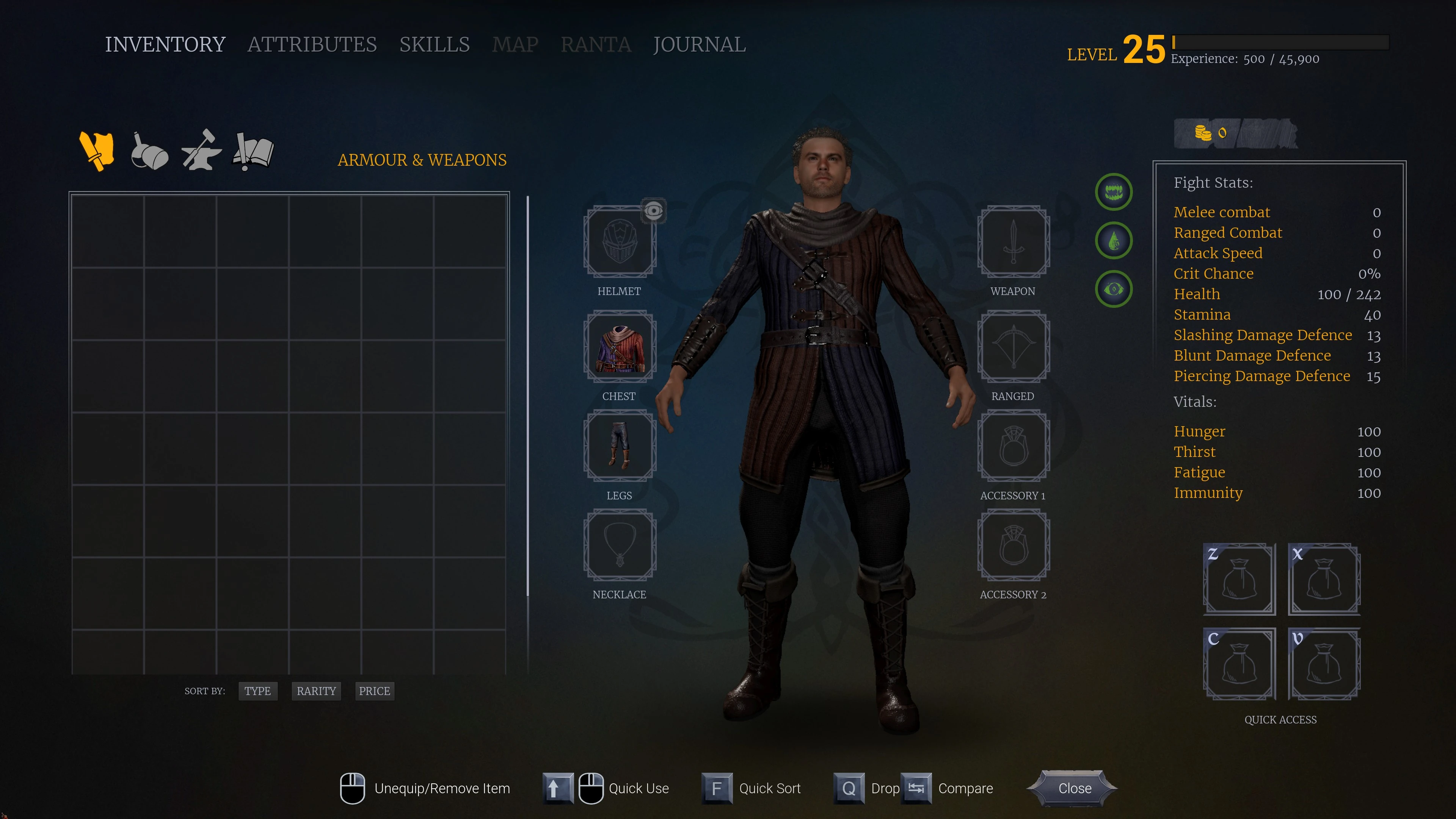 Of Ash and Steel "Чит-Мод - Ускоренная прокачка"