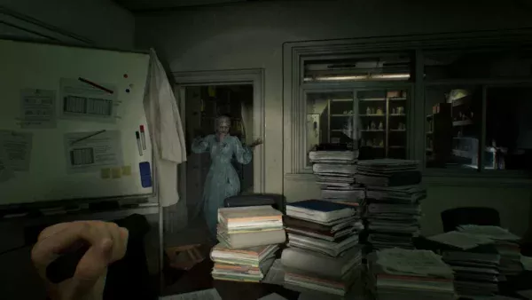 Где найти едкое вещество и как вскрыть шкафчик в Resident Evil Requiem